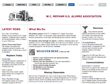 Tablet Screenshot of mepham.org